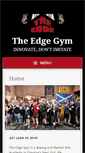 Mobile Screenshot of edgegym.co.uk